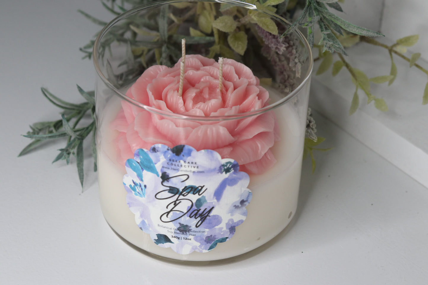 Spa Day Botanical Candle