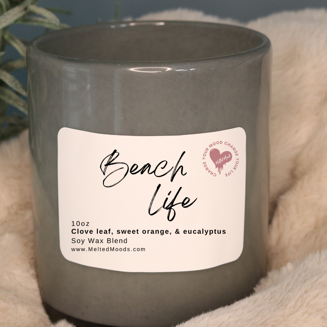 Beach Life Tumbler Candle